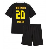 Dětský fotbalový dres Borussia Dortmund Marcel Sabitzer #20 2026-27 Venkovní Krátký Rukáv (+ trenýrky)